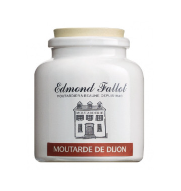 Edmond Fallot Traditional Dijon Mustard in a Stone Jar 9oz