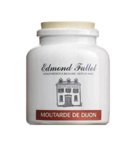 Edmond Fallot Traditional Dijon Mustard in a Stone Jar 9oz