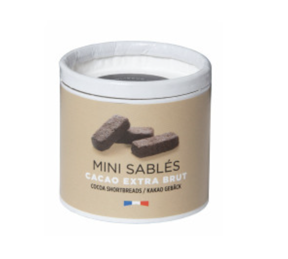 Goulibeur Cocoa Shortbread in Eco Tube 1.23oz $4.70