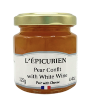 L'epicurien Confit of Pear & White Wine 4.4oz