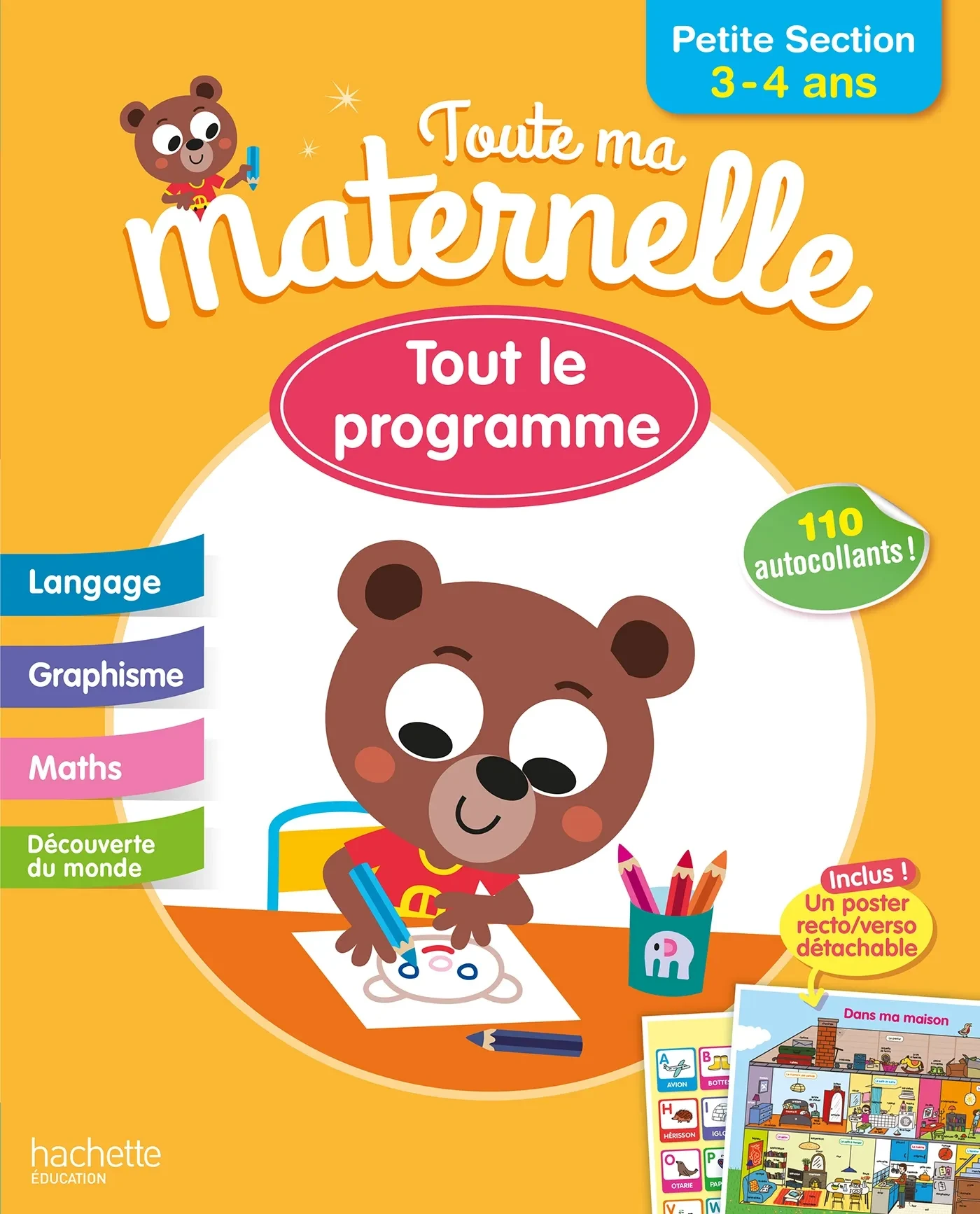 TOUTE MA MATERNELLE (Tout le programme - version Jaune)