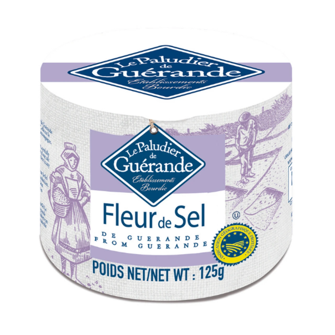 Le Paludier de Guerande Fleur de Sel in a Box 4.4oz