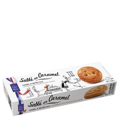 Filet Bleu Filet Bleu Shortbread Cookies with Salted Butter Caramel 4.4oz
