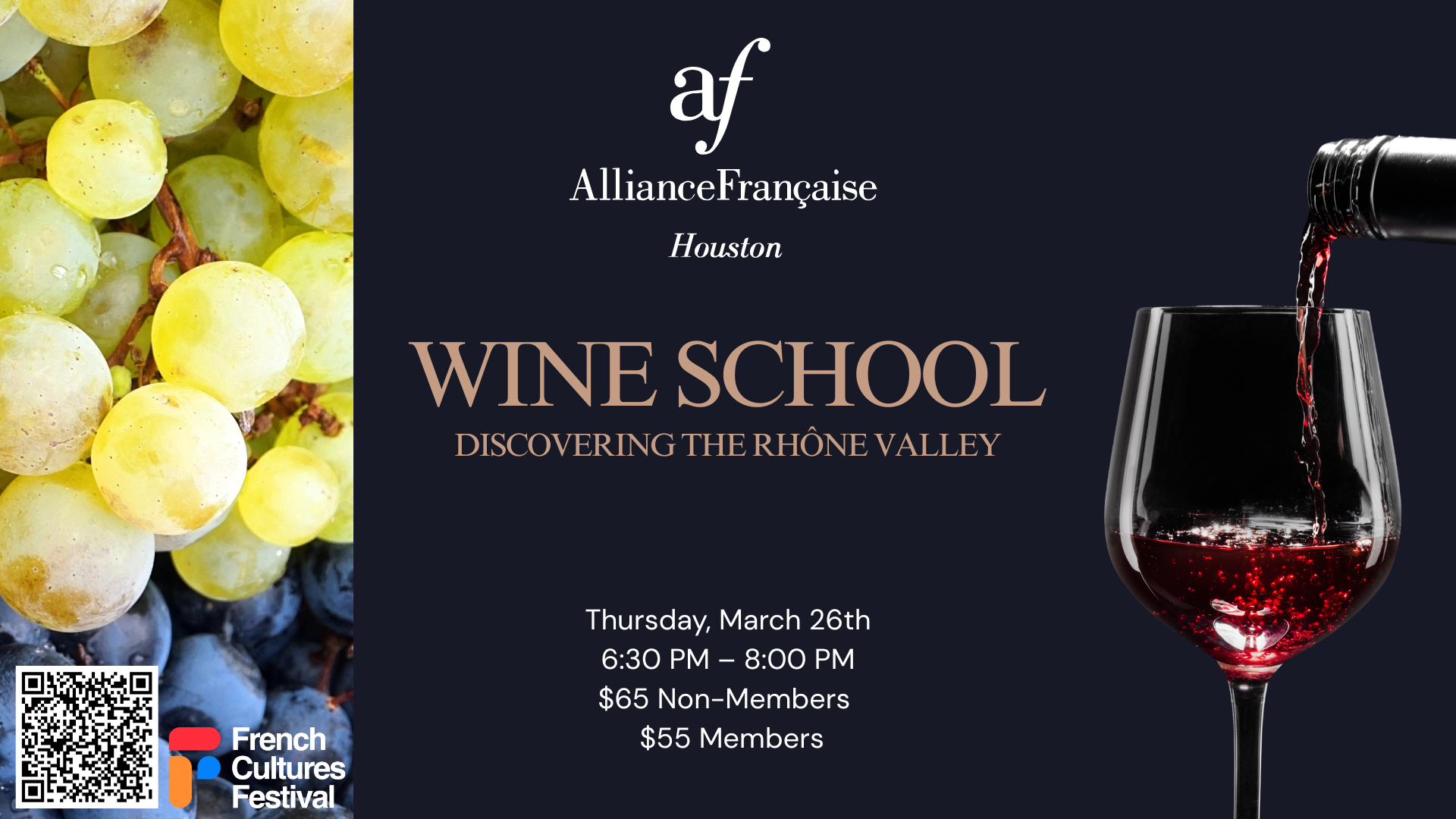 Alliance Française Wine School - Discovering the Rhône Valley