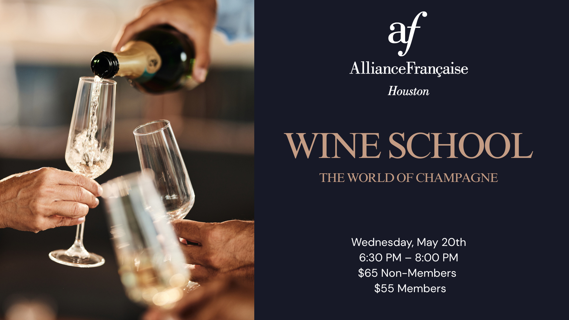 Alliance Française Wine School –  The World of Champagne