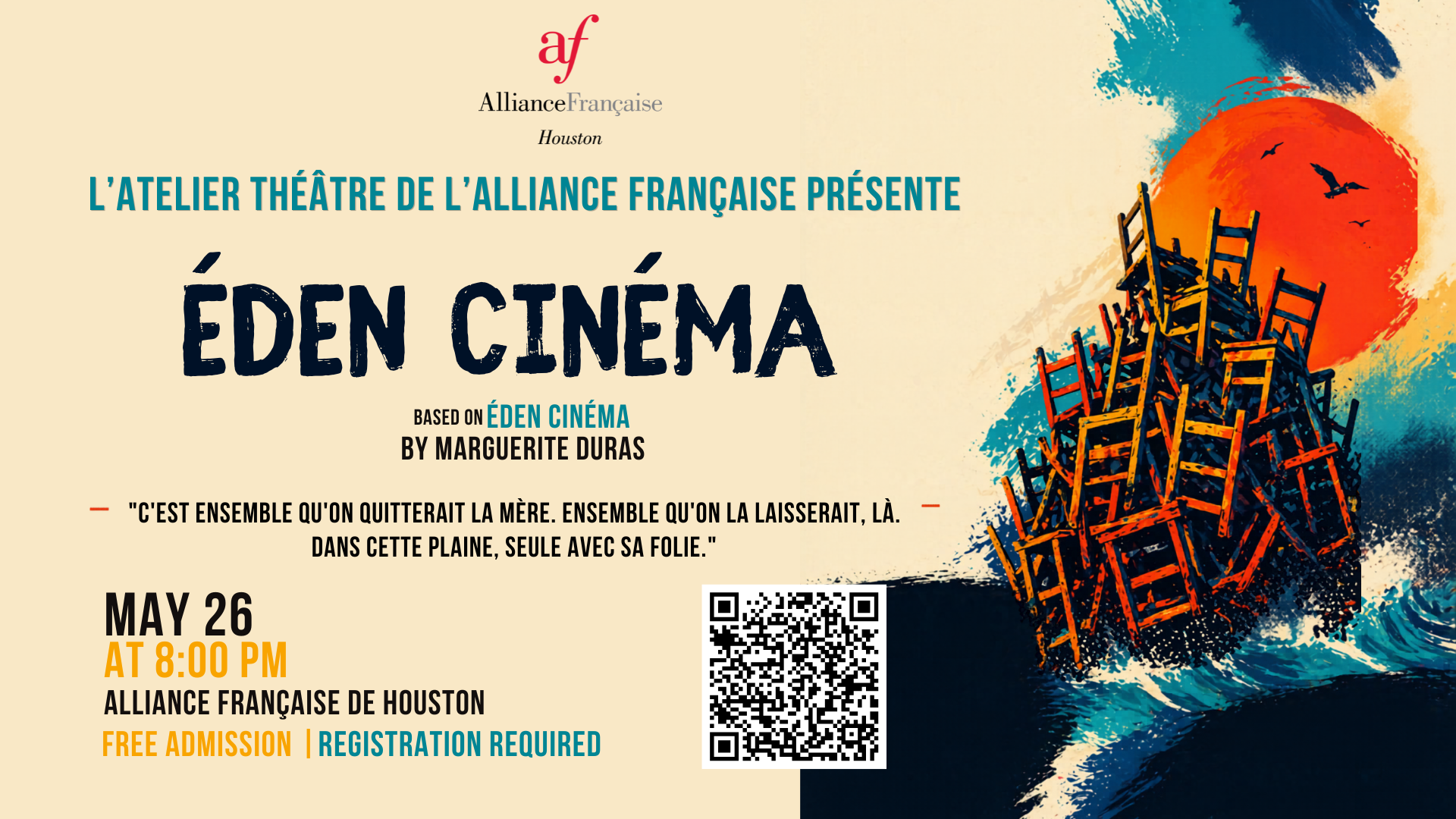 Eden Cinema – A One-Act Play by Marguerite Duras