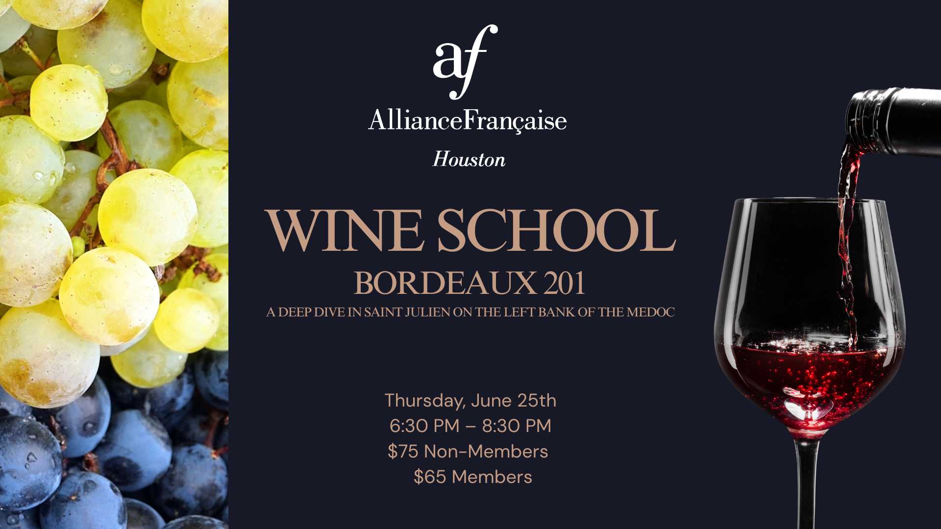 Alliance Française Wine School –Bordeaux 201