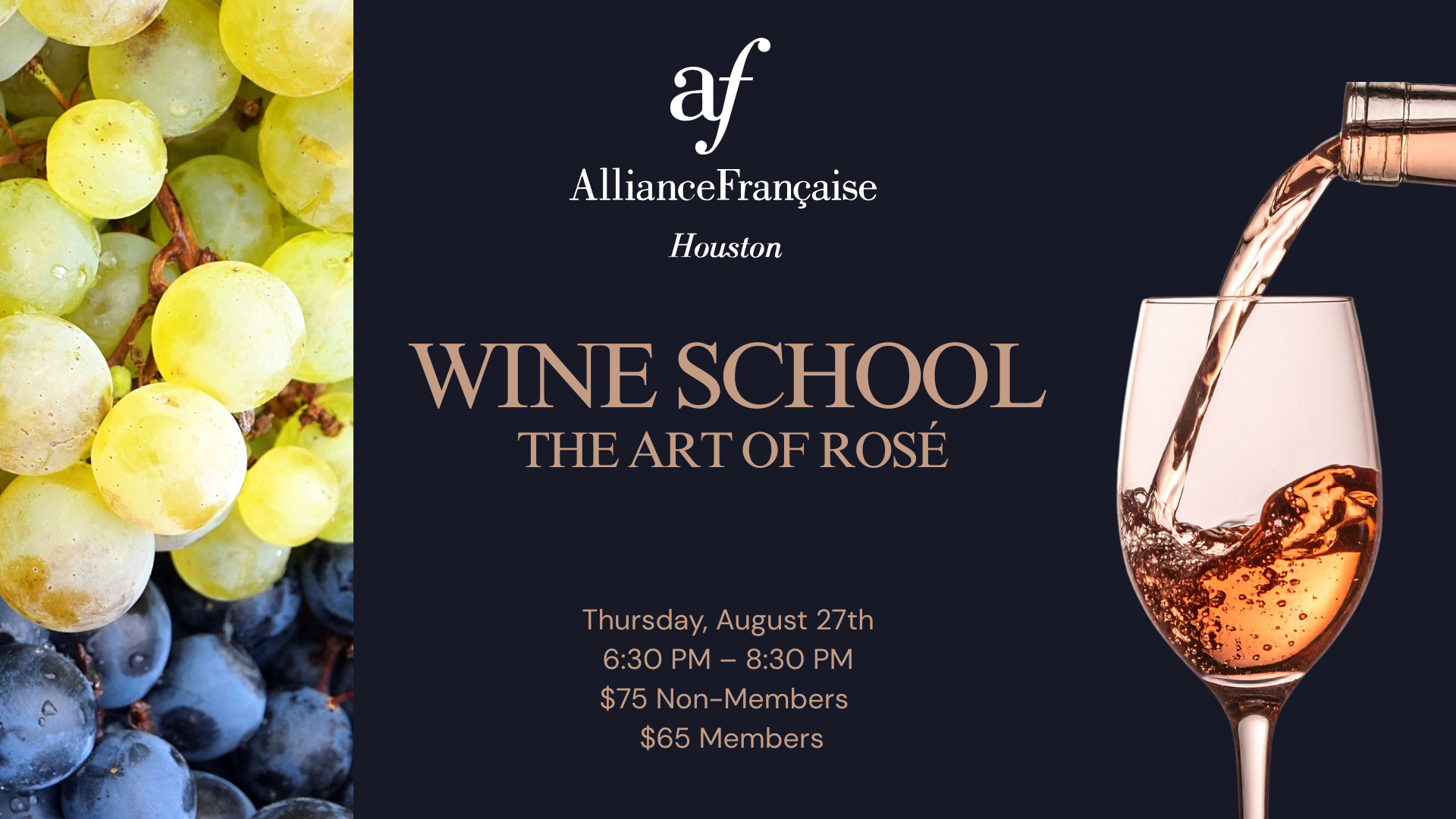 Alliance Française Wine School: The Art of Rosé