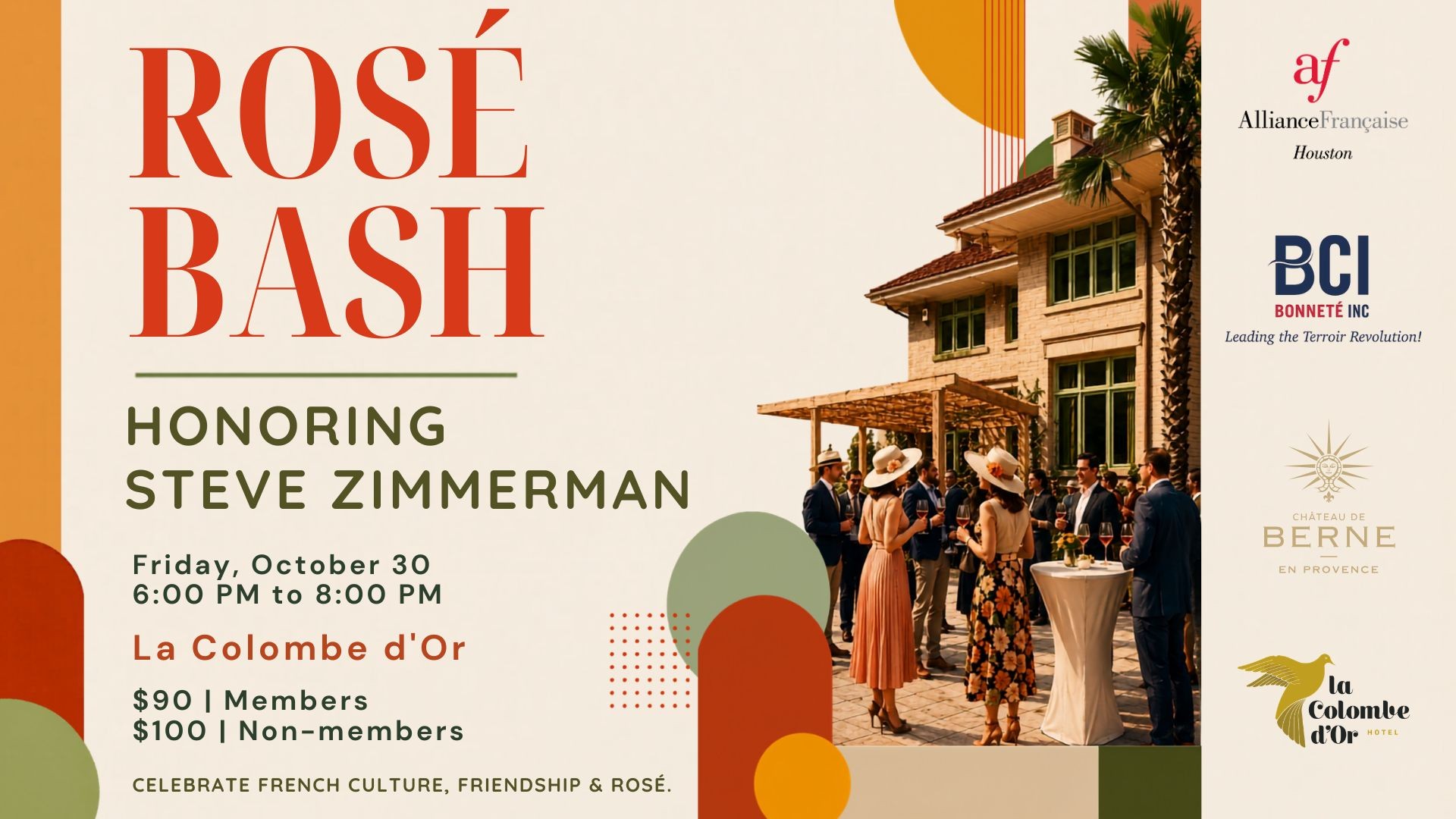 Rosé Bash | Honoring the Legacy of Steve Zimmerman