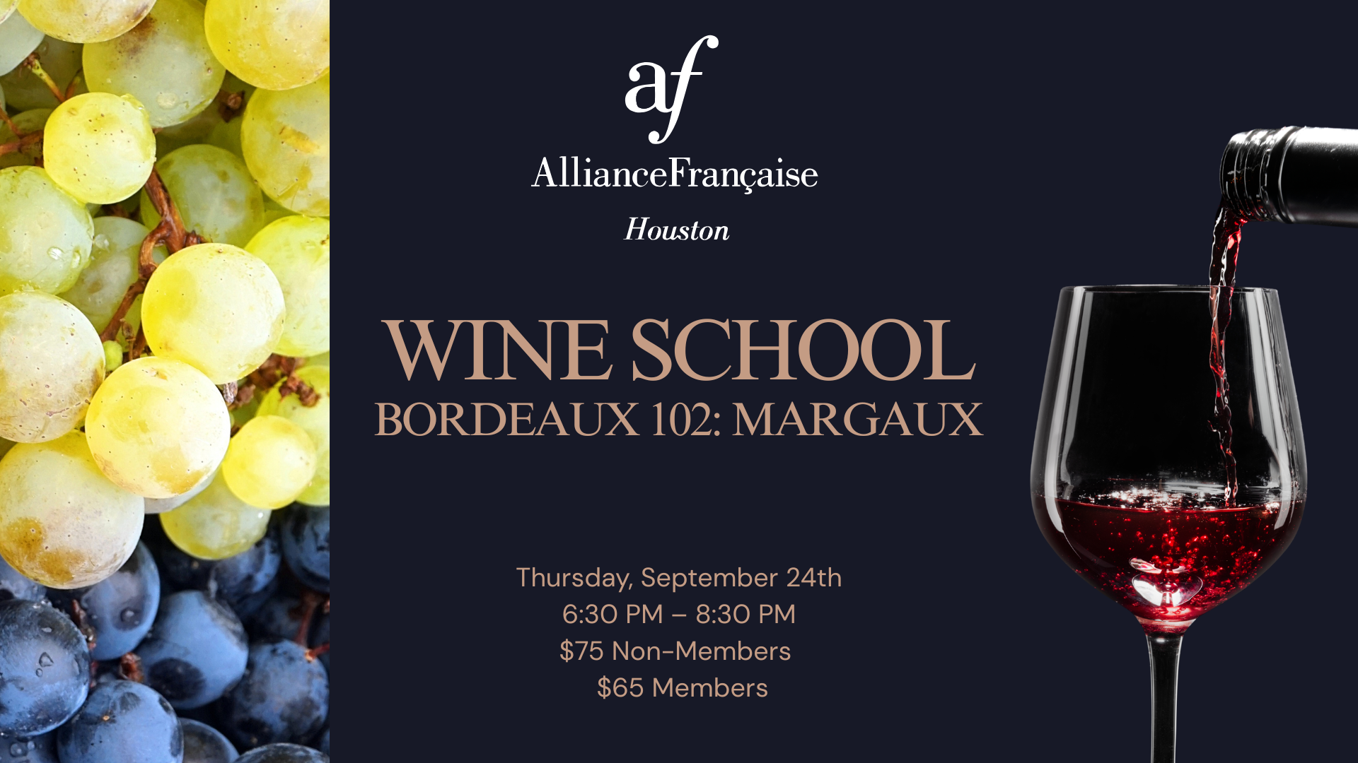 Alliance Française Wine School – Bordeaux 102: Margaux