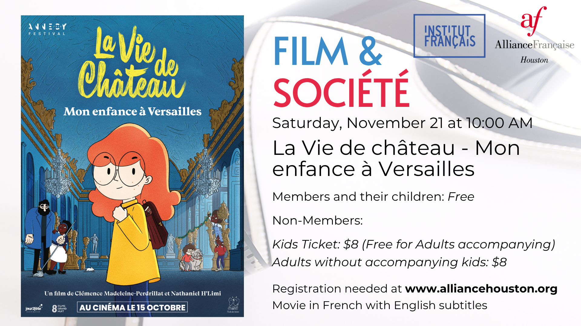 Family Movie: La Vie de château - Mon enfance à Versailles