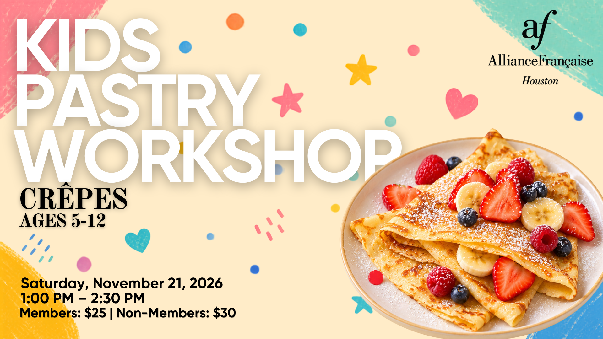 kids Pastry Workshop: Crêpes