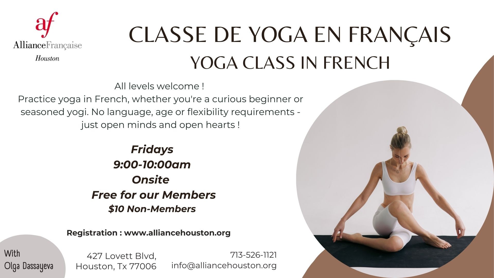 Yoga en français - 12 décembre