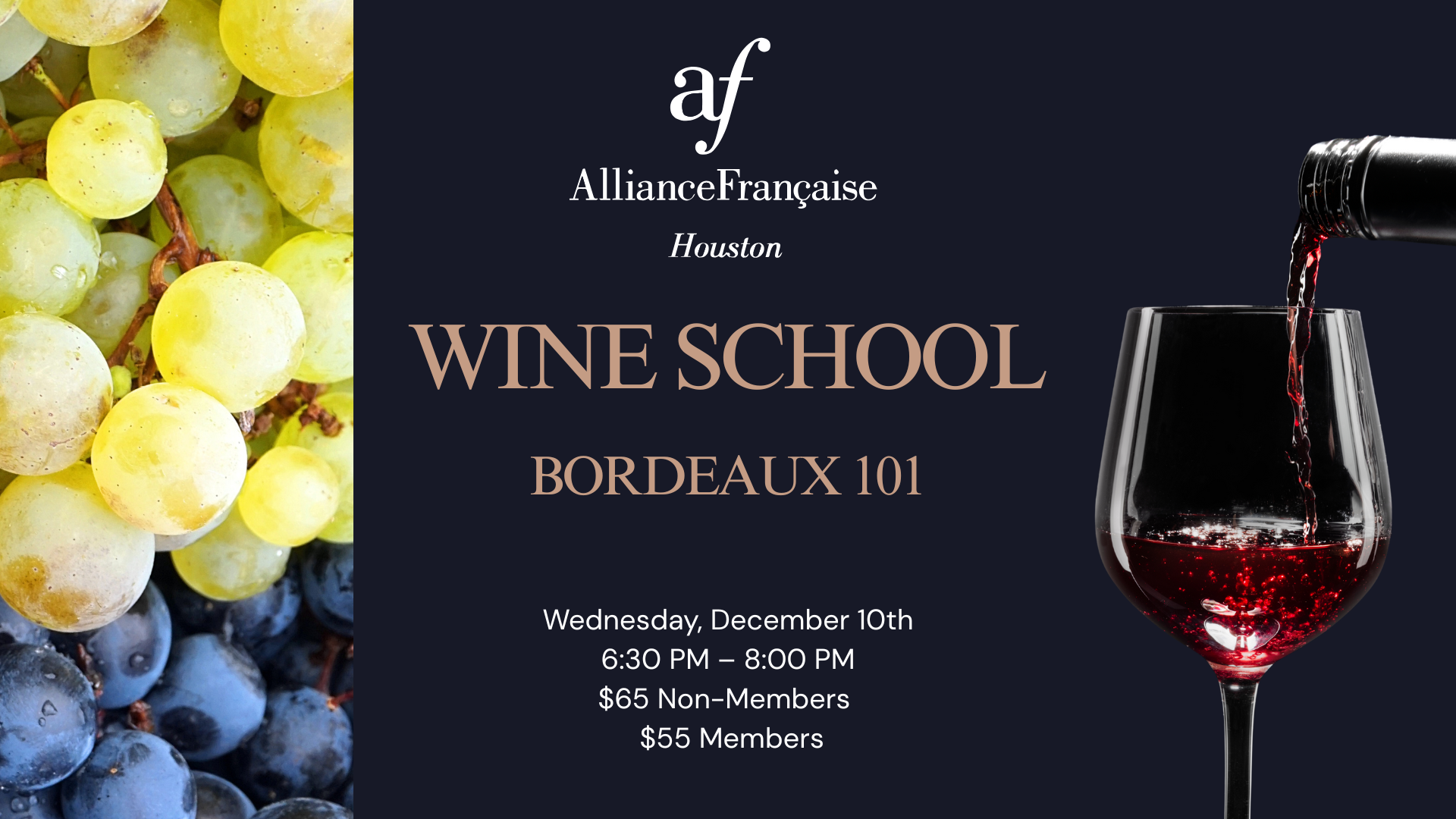 Alliance Française Wine School - Bordeaux 101